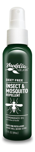 Repelente De Insectos Y Mosquitos, Fórmula Derivada Naturalm