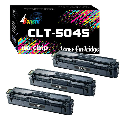 4benefit - Cartucho De Tóner Compatible Clt-k504s Clt-504s.