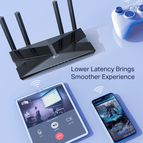 Tp-link - Router Wifi 6 Doble Banda Gigabit Ax3000 3000 Mbps