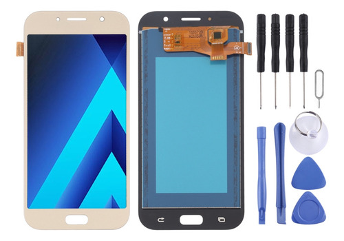 Ha Pantalla Lcd Tft Para Galaxy A7 (2017), A720fa, A720f/ds