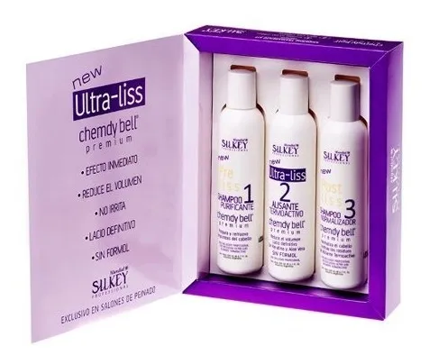 Alisado Sin Formol Kit Ultra Liss Termo Activo-silkey Prof