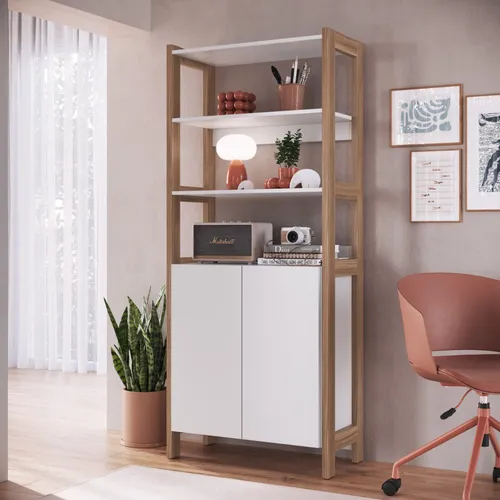 Estante Vertical 2 Puertas Moveli - Be Design
