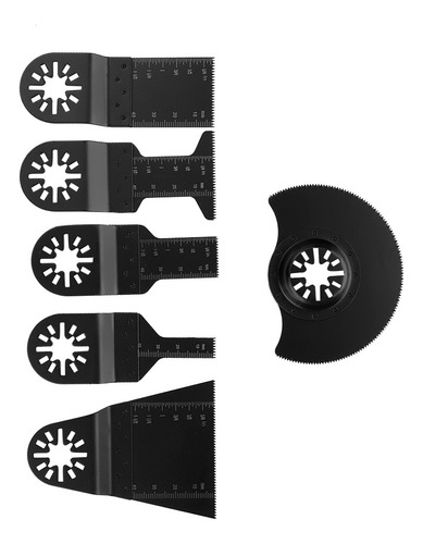 Juego De 6 Cuchillas De Sierra Oscilantes Para Madera/metal