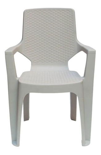 Silla Regina Con Brazos Colplast 800* -avellana 