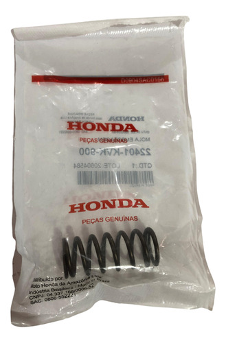 Mola Embreagem Xre 300 2010 A 2022 Original Honda