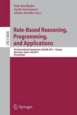 Libro Rule-based Reasoning, Programming, And Applications...