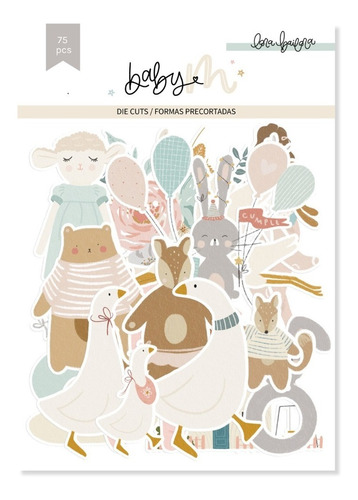 Lora Bailora -  Die Cuts Ilustraciones Baby M 