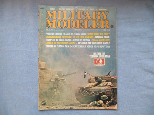 Military Modeler Abril 1975 En Ingles