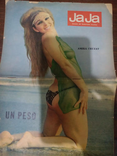 Amira Cruzat En Revista Ja  Ja No. 1067 Julio 1970 Julissa