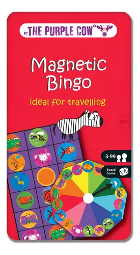 JDCMEI Juego De Bingo Magnético: 1 Varita Y 100 Fichas De Colores Para Contar, Aprender Y Jugar En Familia