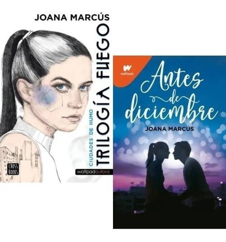 Pack Joana Marcús - Ciudades De Humo + Antes De Diciembre