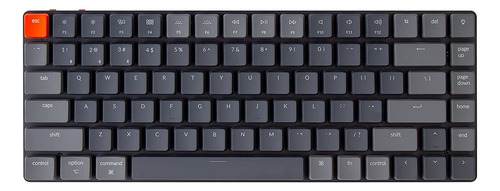 Teclado Keychron K3 V2, Mecánico, 84 Teclas, Inálambrico .