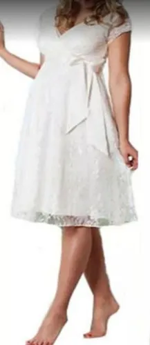 Vestido de festa hotsell para gestante curto