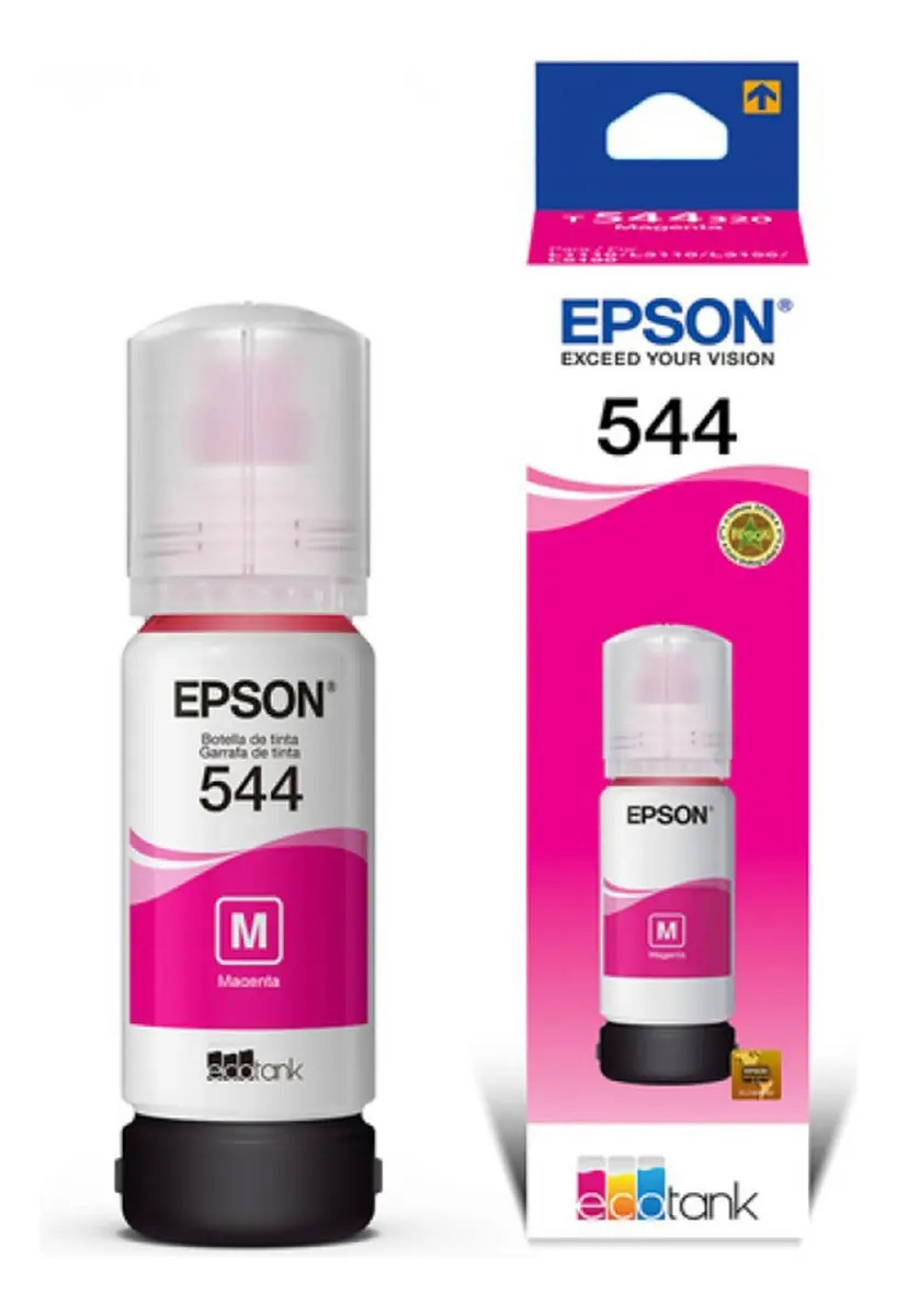 Tintas de impressora originais Epson 544 Tinta magenta