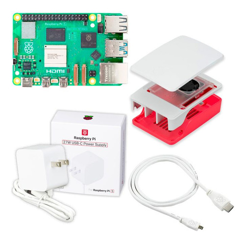 Kit Raspberry Pi 5 8gb +carcasa+fuente+hdmi Oficial