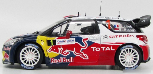 Auto A Escala Citroen Ds3 Wrc Colleccionable