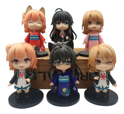 Set Figuras Yahari Ore No Seishun Love Yukino Yukinoshita