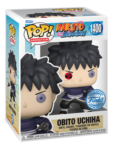 Funko Pop! Obito Uchiha #1400 Ee Exclusive - Naruto Original