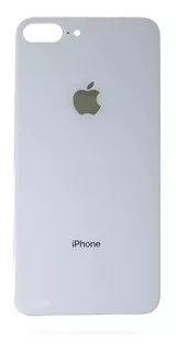 Tapa Trasera Vidrio Compatible Con iPhone 8 Plus Blanco