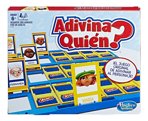 Adivina Quien Juego De Mesa Clasico Hasbro