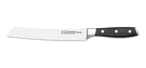 Cuchillo Congelados 20cm 3 Claveles 1537 Forjado Toledo