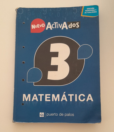 Activados 3. Matemática. Puerto De Palos (tapa Azul)