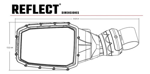Par Espejos Retrovisores Rigid 64011 Led Rzr X3 Can