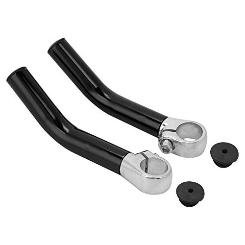 Extremo De Manillar De Bicicleta, Aluminio 22.2mm (negro)