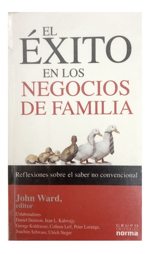 Libro El Éxito De Los Negocios De Familia De John Ward