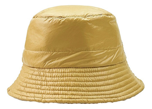 Piluso Sombrero Trendy Estilo Bucket Nylon Acolchado Mujer 