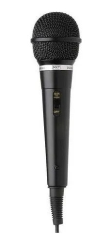 Microfone Mxt Dinamico M-1800b Preto