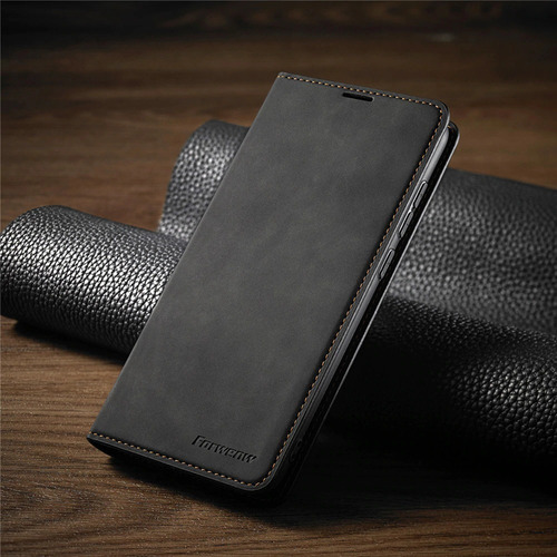 Carcasa Funda Cuero Abatible Xiaomi Redmi Note 10 Pro & Max