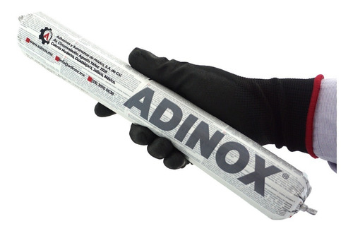 Adinox® Pu-38, Adhesivo Sellador De Poliuretano Gris 600ml