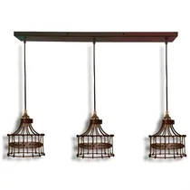 Comprar Lamparas Colgantes barral de 3 luces . Riel colgante modelo rapsodia . Fabrica directo. Venzar