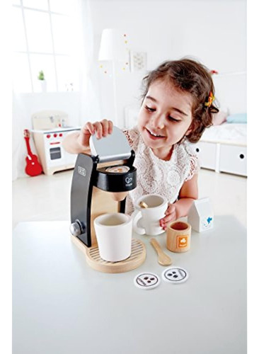 Hape Tiempo De Café Para Dos Cafeteras De Madera Juego De Co