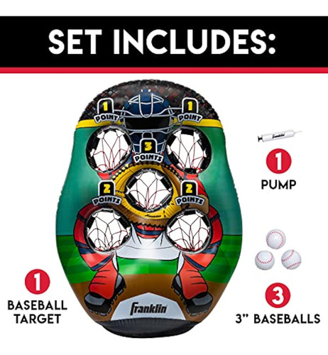 Franklin Sports Juego Inflable De Lanzamiento De