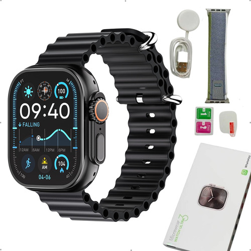 Smartwatch Lucsmart U3w Ultra 49mm Com Gps E Música 2025