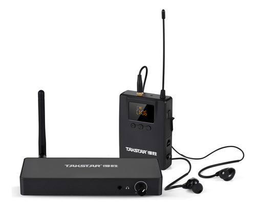 Micrófonos Inalámbricos Wpm-300 Transmisor De Audio Led Taks