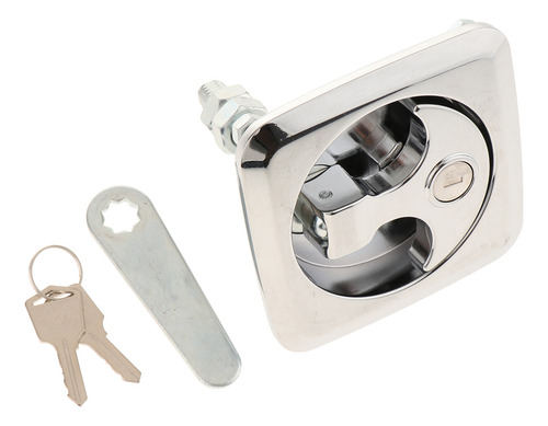 Flush Pull Latch Lift Locking For Remolque Puerta W Llaves