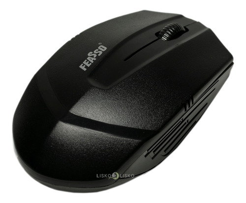 Mouse Sem Fio Feasso Wireless 2.4ghz Fams-11 Com Receptor