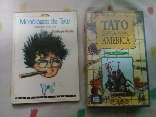 Tato Bores Vhs + Libro De Monologos Saborido Quiroga