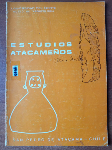 Estudios Atacameños N° 1 (1973). Le Paige; Stehberg Et Al