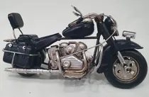 Comprar Moto Antigua Sidecar Metal Replica Escala 19*15.5*11cm