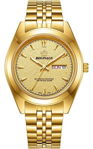 Reginald Reloj De Negocios De Acero Inoxidable Para Hombre,