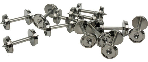 Proto Ho Escala 36 Wheelsets Rueda Metal Eje