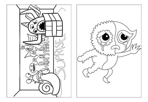 Desenhos para colorir do Garten of Banban 3 para impressão grátis (nova  atualização)