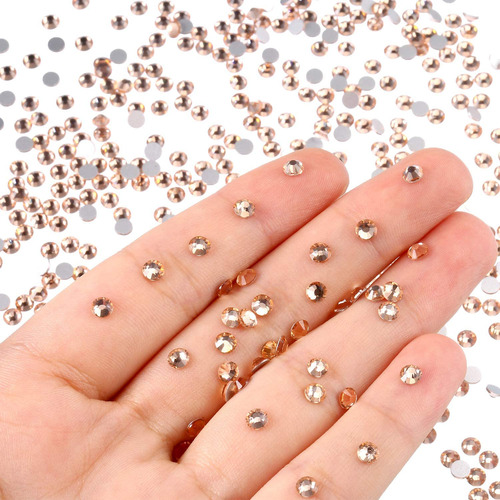 Paquete De 1440 Diamantes Redondos Con Diamantes De Imitació