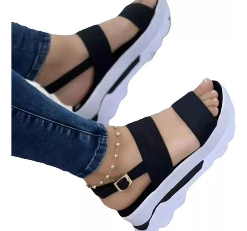 Woman Wedge Light Sandals, Platform Shoes With Heels