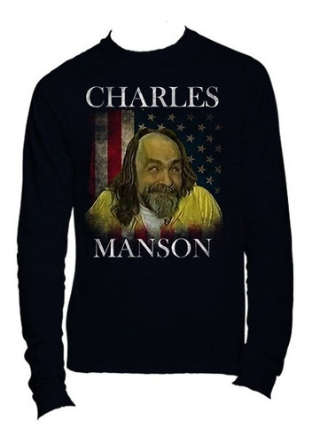 Playeras Charles Manson Full Color M/l -9 Modelos Disp