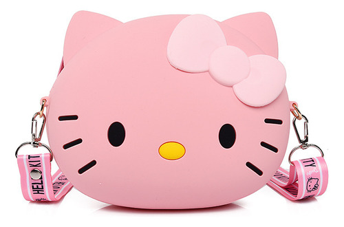 Bolso De Silicona Con Dibujos De Hello Kittynuevo Mini Bolso